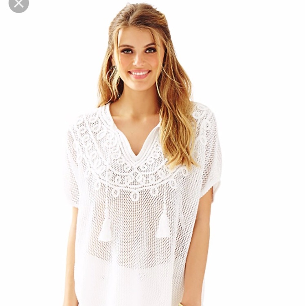 NWOT Lily Pulitzer white top